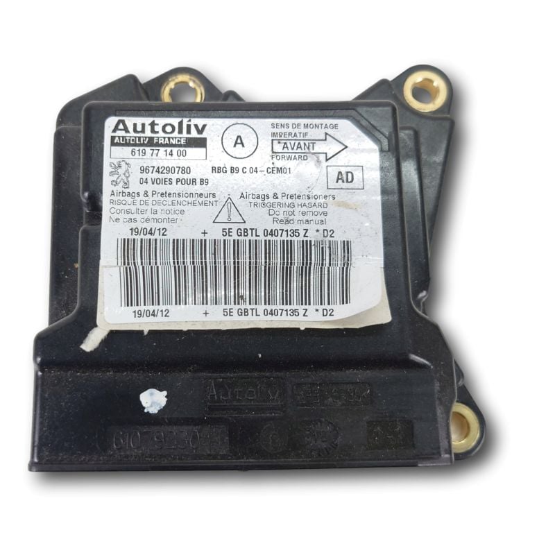 ECU AIRBAG FORD CITROEN BERLINGO PEUGEOT PARTNER 9674290780 AUTOLIV
