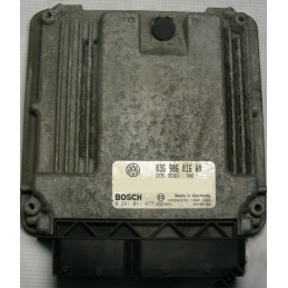 Calculateur moteur VW Golf 5 2.0 TDI ref 03G906016AN / 03G906016ET / ref Bosch 0281011477 