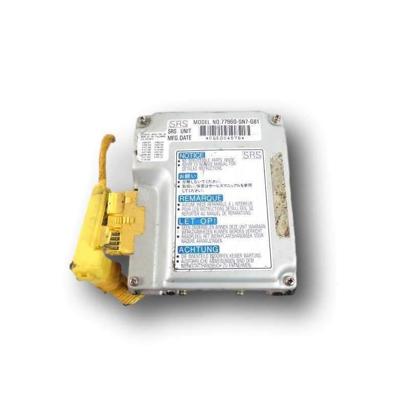 Ecu airbag honda accord v 77960sn7g81, sale auto spare part on pieces