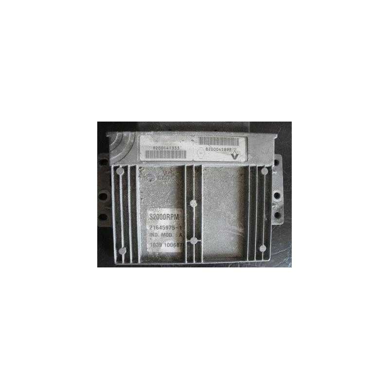 KIT COMPLET DEMARRAGE CALCULATEUR MOTEUR RENAULT LAGUNA 8200141333 immo OFF +++