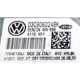 KIT COMPLET DEMARRAGE CALCULATEUR MOTEUR 03C906024BK IAW4HV.BK immo OFF +++